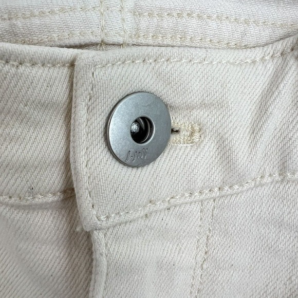 NEW J Jill Denim Jeans Women Size 16 Petite Cream Modern Slim Boot Cut Stretch - Picture 6 of 16
